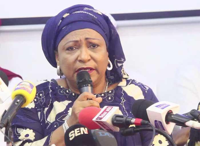 Soham El Wardini, gardienne de l'unité de Taxawu Dakar