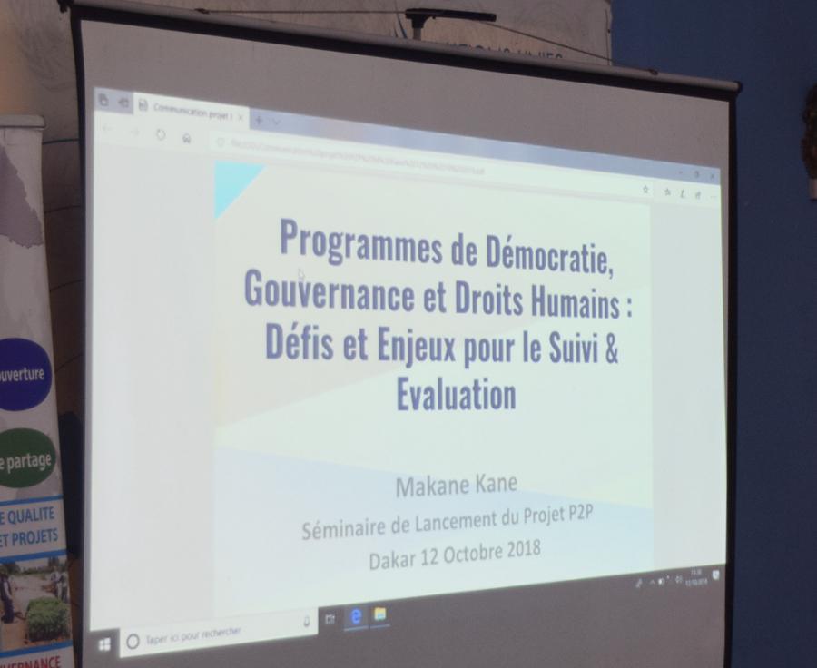 Lancement du programme PEER TO PEER (P2P) edition 2018 par SENEVAL