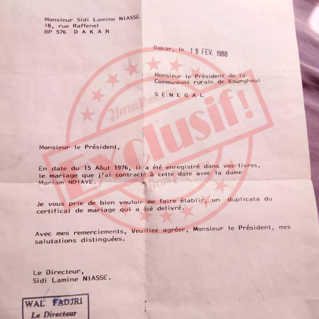 Avant même l’enterrement de Sidy Lamine, Ahmed Khalifa soulève la question de son héritage
