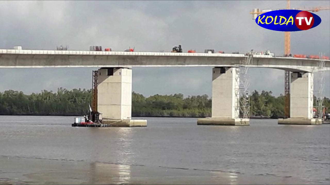 Urgent : Un ouvrier tombe du pont de Faraféni et meurt sur le coup