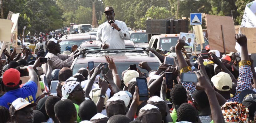 Macky Sall à Goudomp: «Nous avons plus de 7000 milliards de FCfa pour construire le Sénégal»