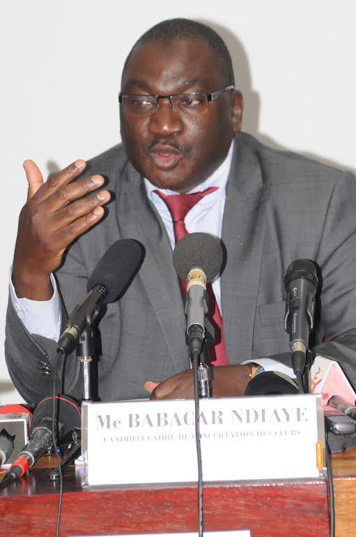 Me Babacar Ndiaye, président de la FSB: "Adidas réclamait un salaire de 7 millions"
