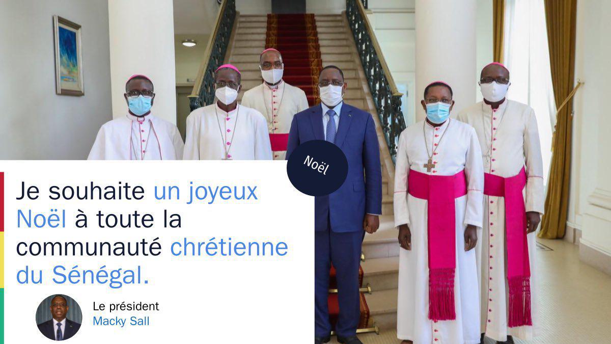 Les vœux de Noël du Président Macky Sall à la communauté chrétienne