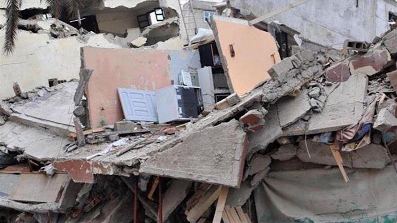 Effondrement d’un immeuble à Khar Yalla : 5 personnes ont péri sous les décombres,12 blessés !