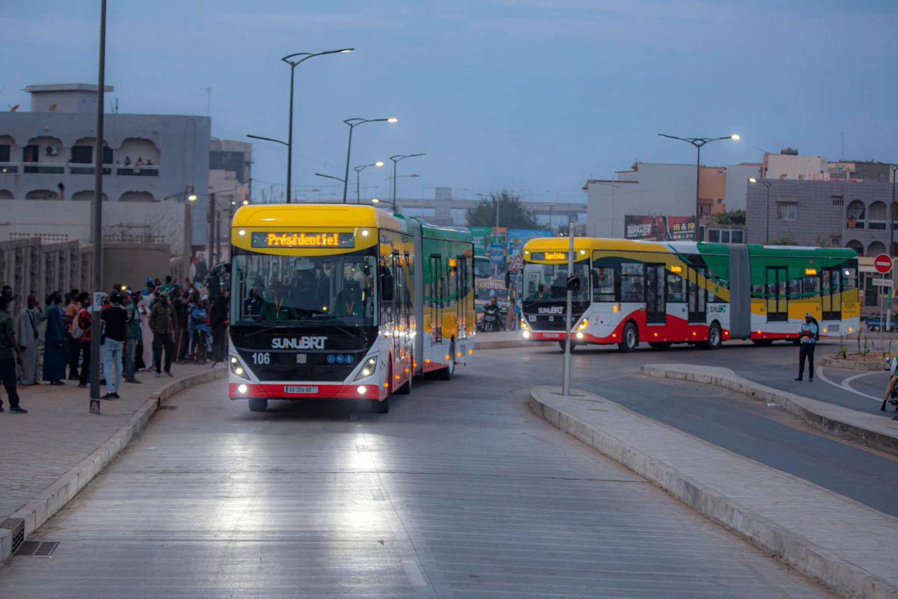Mise en service progressive du BRT à partir du 15 MAI
