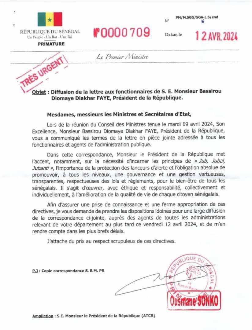 Sonko ou l'art de se prendre les pieds... dans le voile