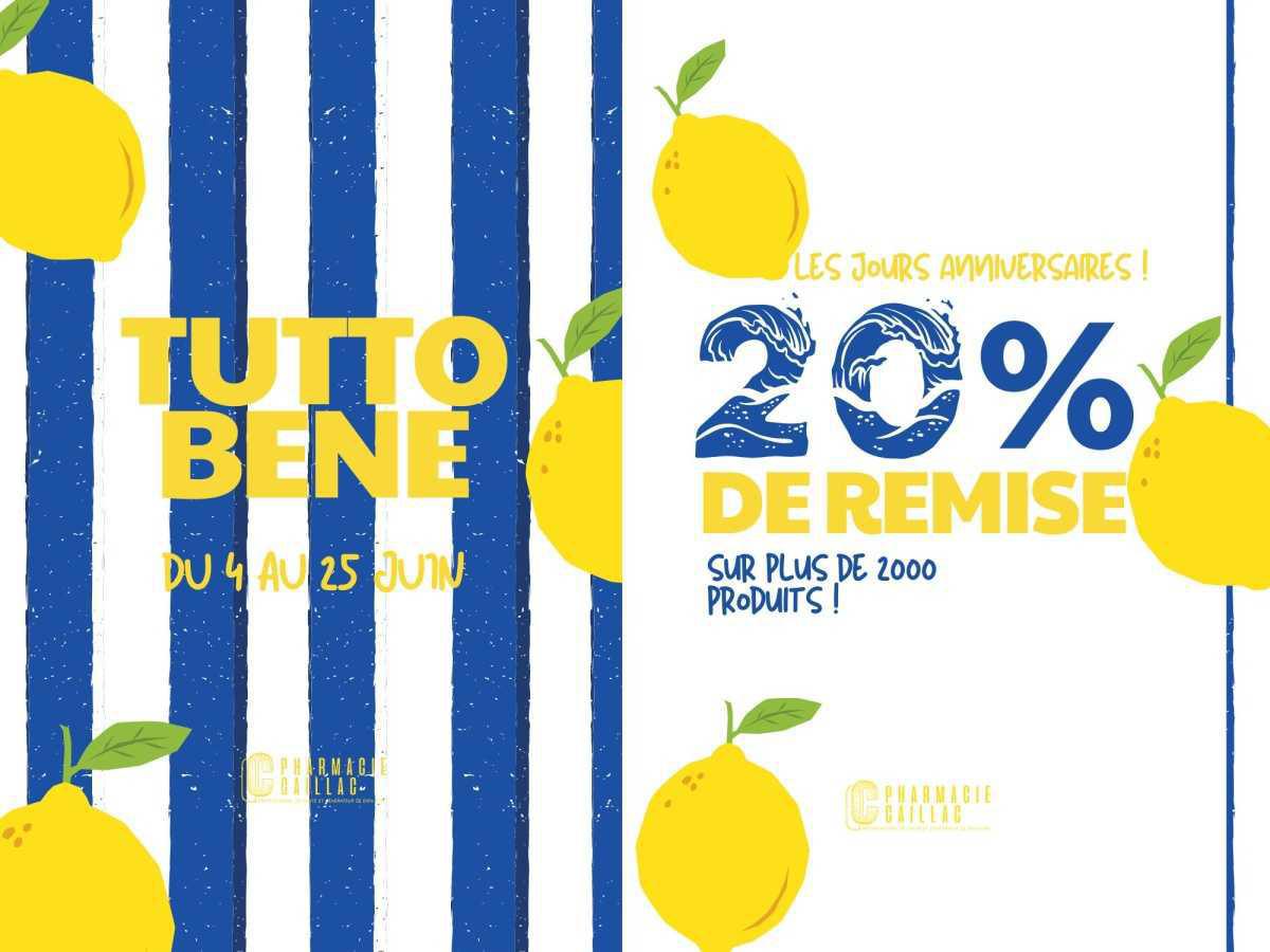 Les Jours Anniversaire - TUTTO BENE ☀️