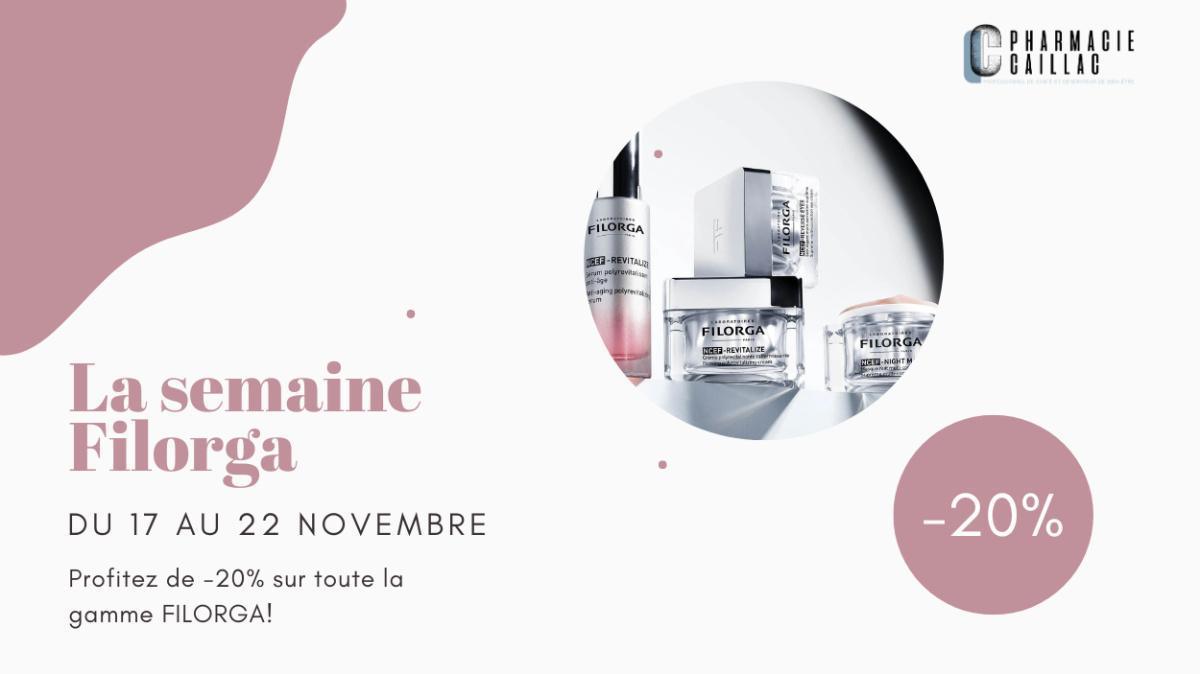 Semaine Filorga à -20%