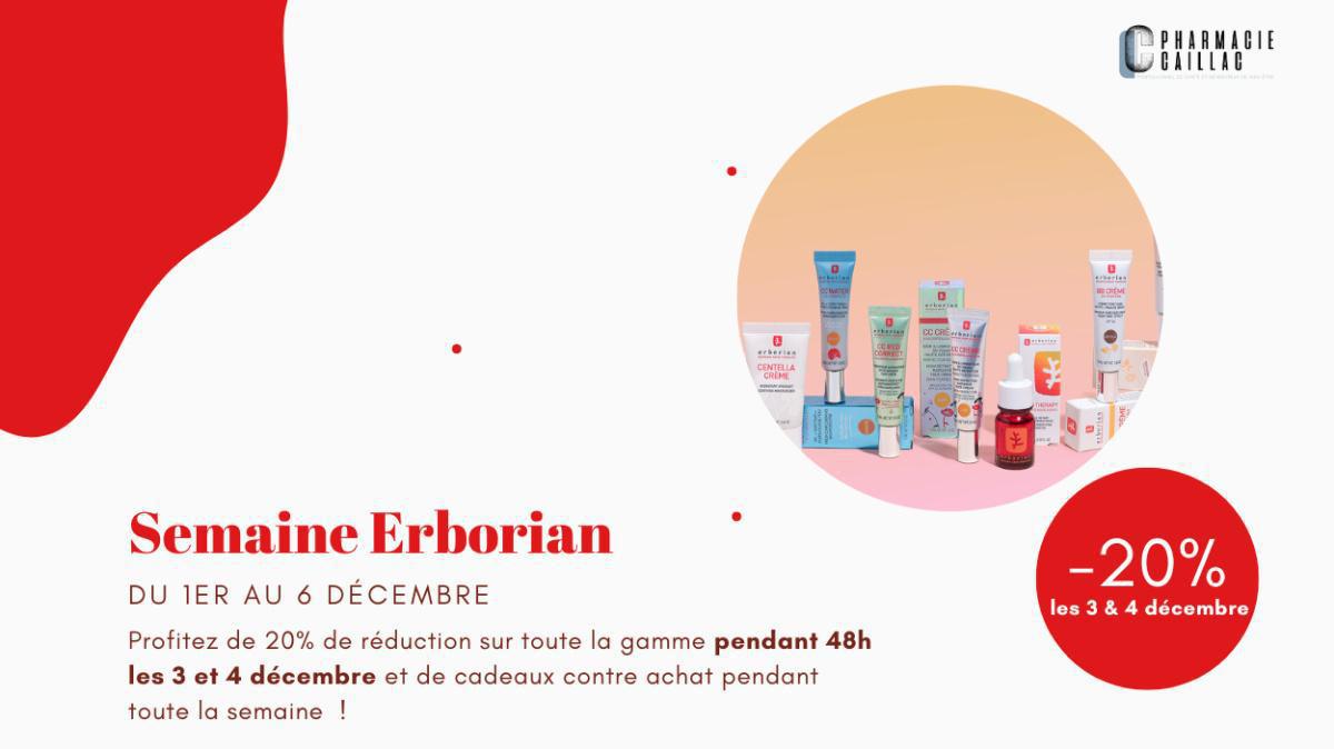 La Semaine Spéciale Erborian 