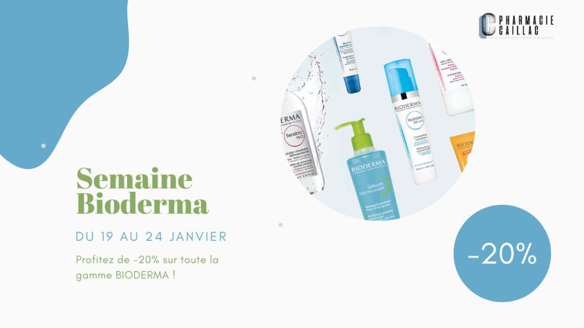 La Semaine Bioderma à -20% 