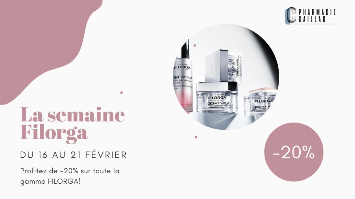 La Semaine Filorga à -20% 