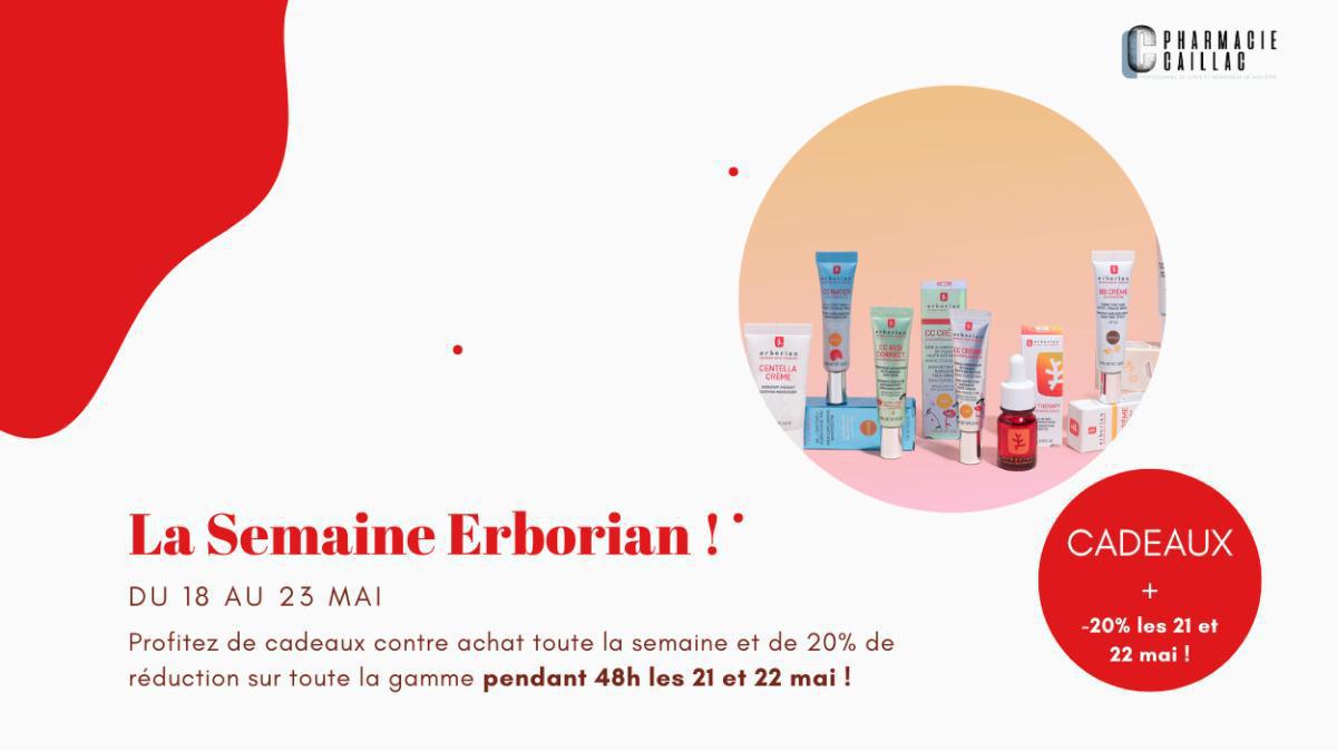 La semaine Erborian !