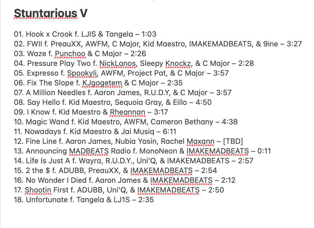 STUNTARIOUS V