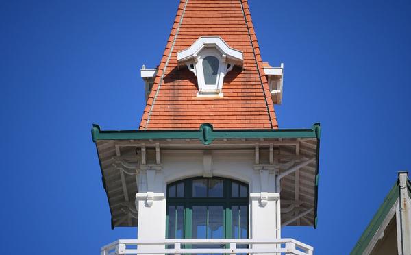 Insigne Original École Saint-Elme Arcachon, émail Grand Feu 1900-1930
