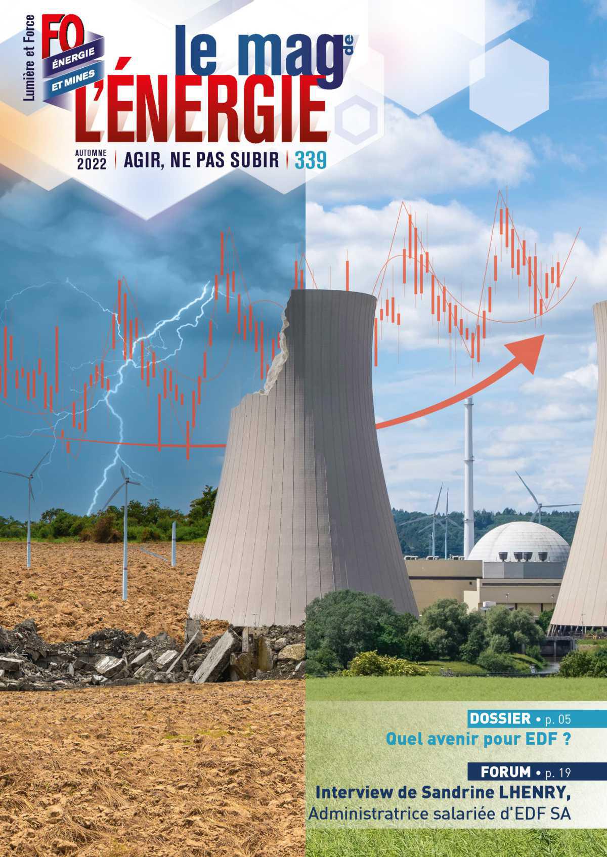 Le Mag de l’Énergie FO Énergie et Mines n° 339 - Automne 2022