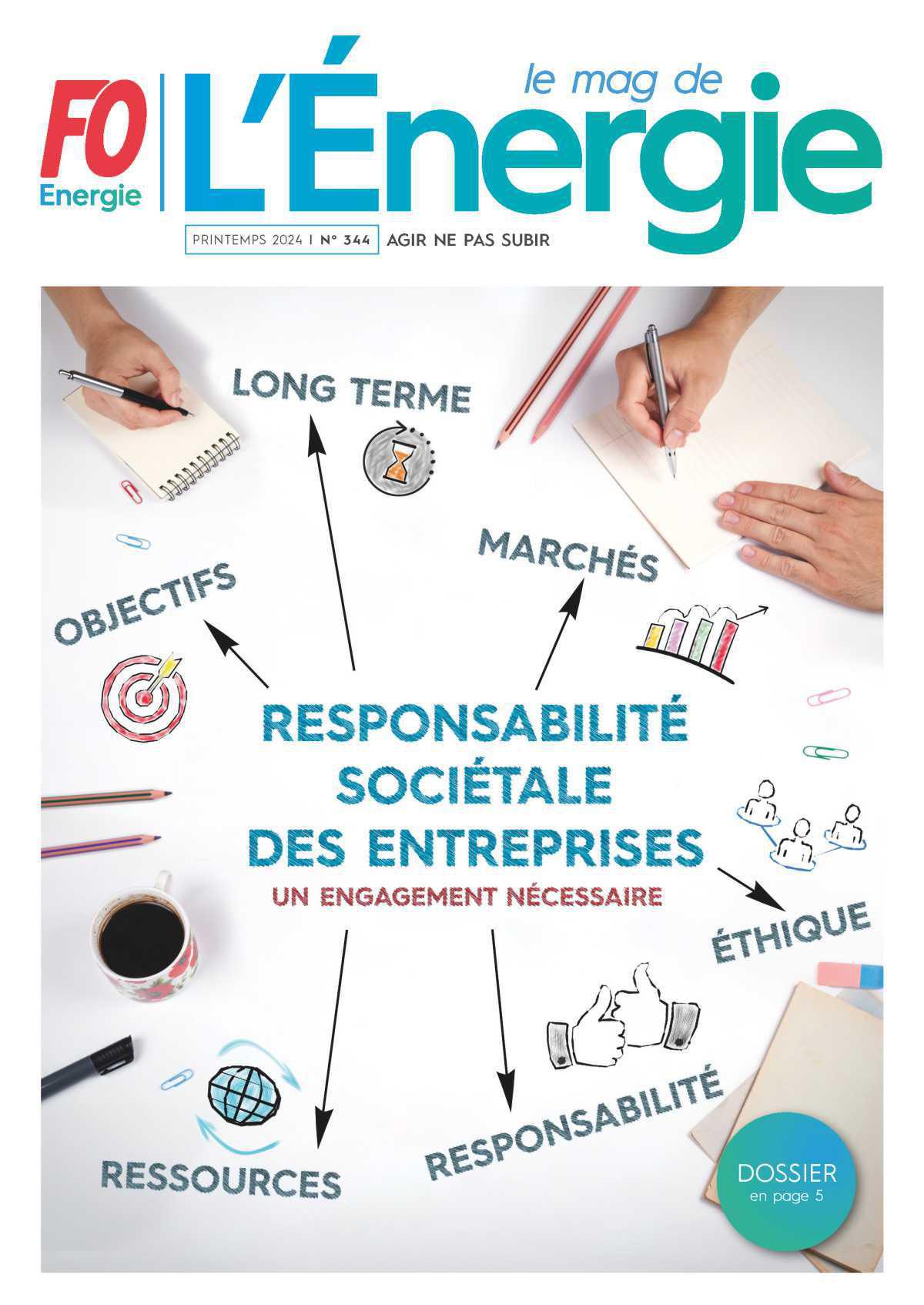 Le Mag FO Énergie n° 344 - Printemps 2024 Le Mag FO Énergie n° 344 - Printemps 2024