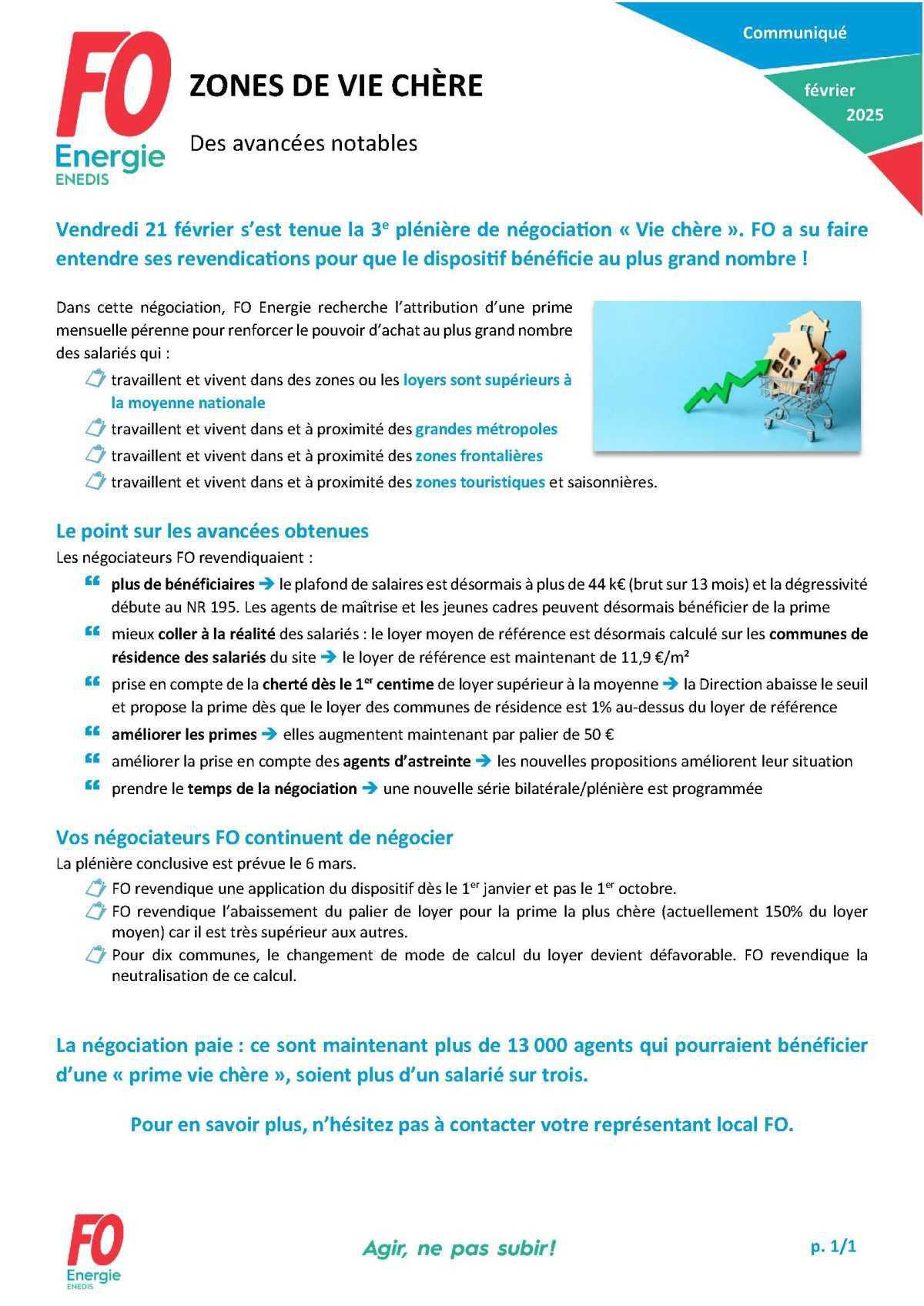 [Enedis] Zones de vie chère - Des avancées notables