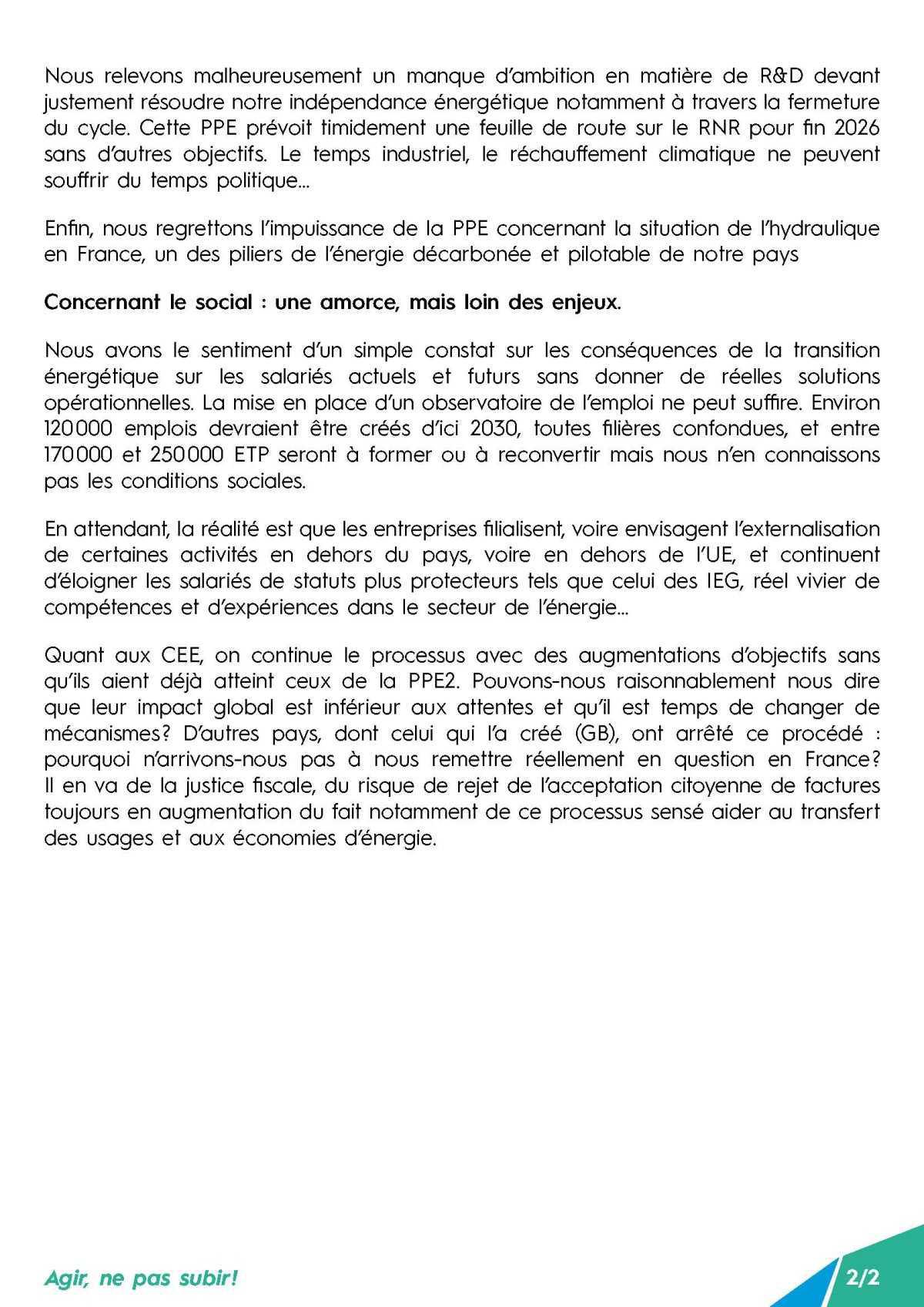 Conseil Supérieur de l’Énergie - Séance du 27 mars 2025