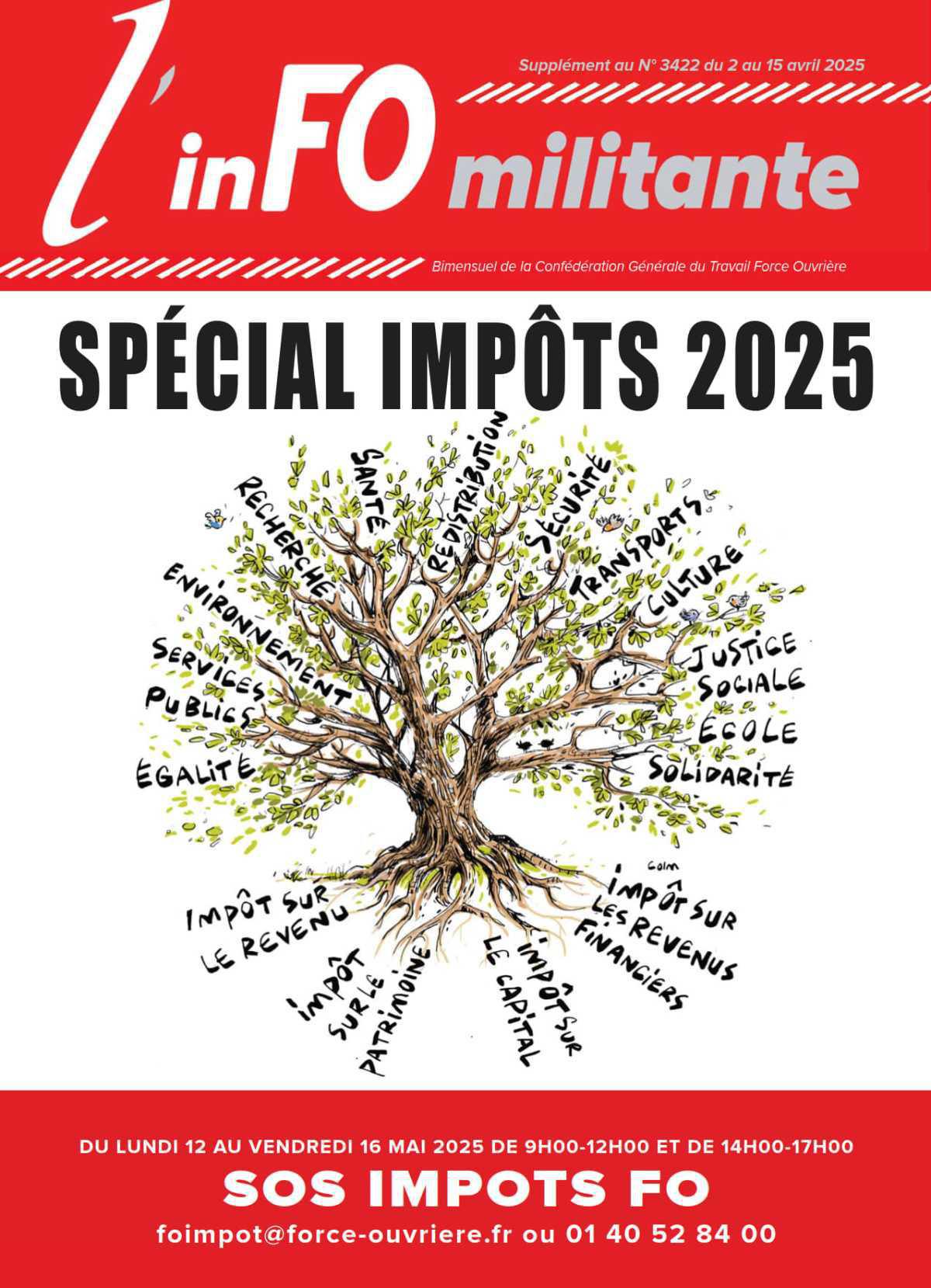 Guide FO spécial impôts 2025