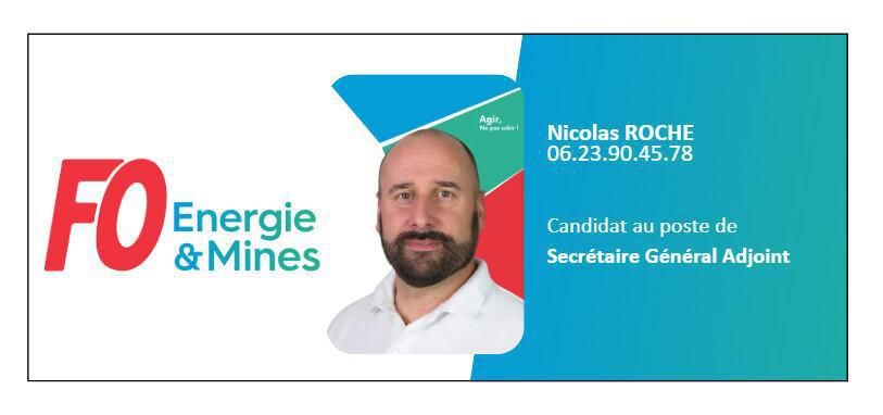 [Congrès 2025] Nicolas ROCHE, Candidat au poste de secrétaire général adjoint FNEM FO