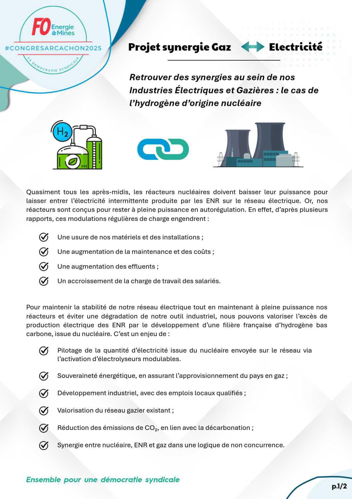 [Congrès 2025] Équipe Philippe GUIMARD - Synergie gaz et électricité