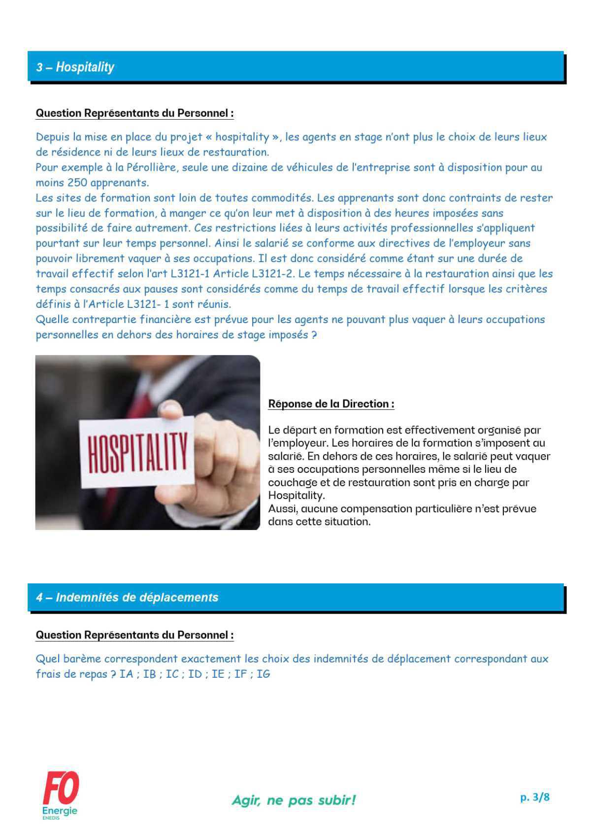[FO Énergie AQN] Commission des Questions Individuelles et Collectives - Réunion du 1er juillet 2025