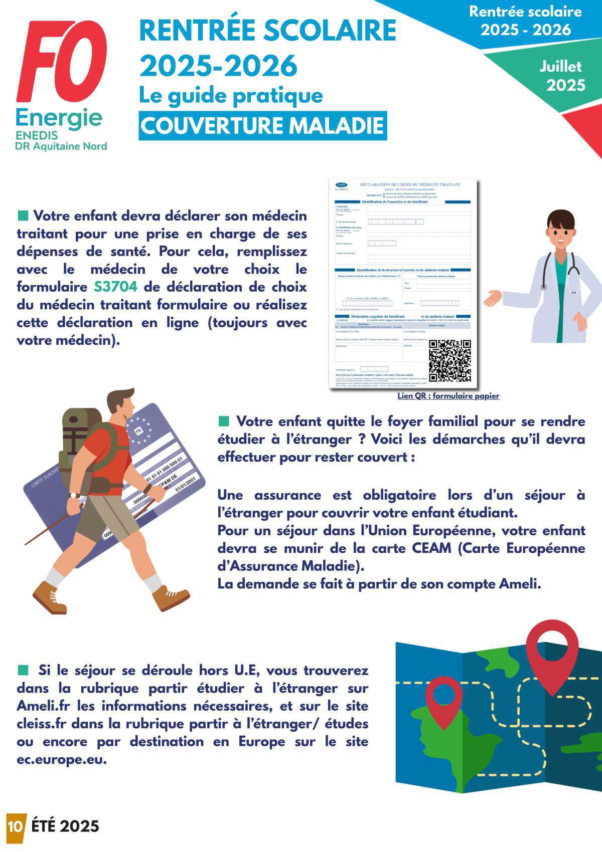 [FO Énergie AQN] Guide Rentrée scolaire 2025 / 2026 