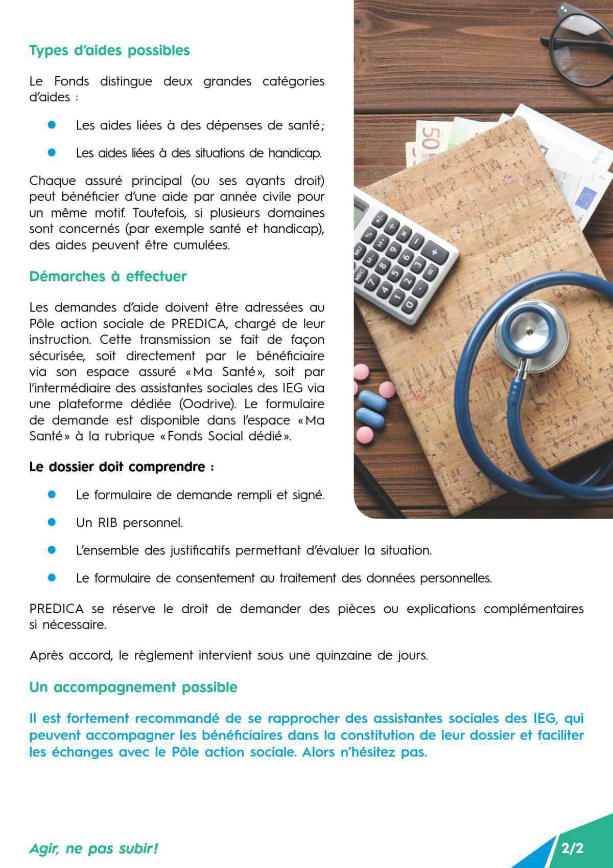 [SANERGI IEG] Le Fonds Social dédié des IEG de votre couverture supplémentaire maladie
