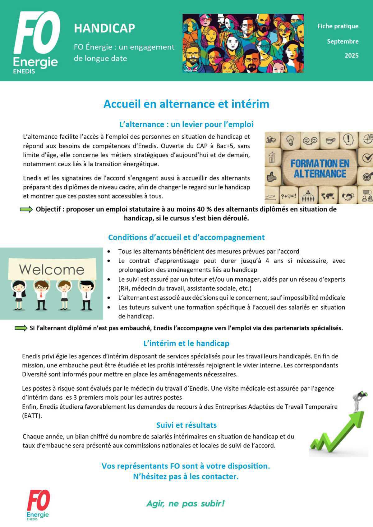 [Enedis] Accueil en alternance et intérim pour les personnes en situation de handicap