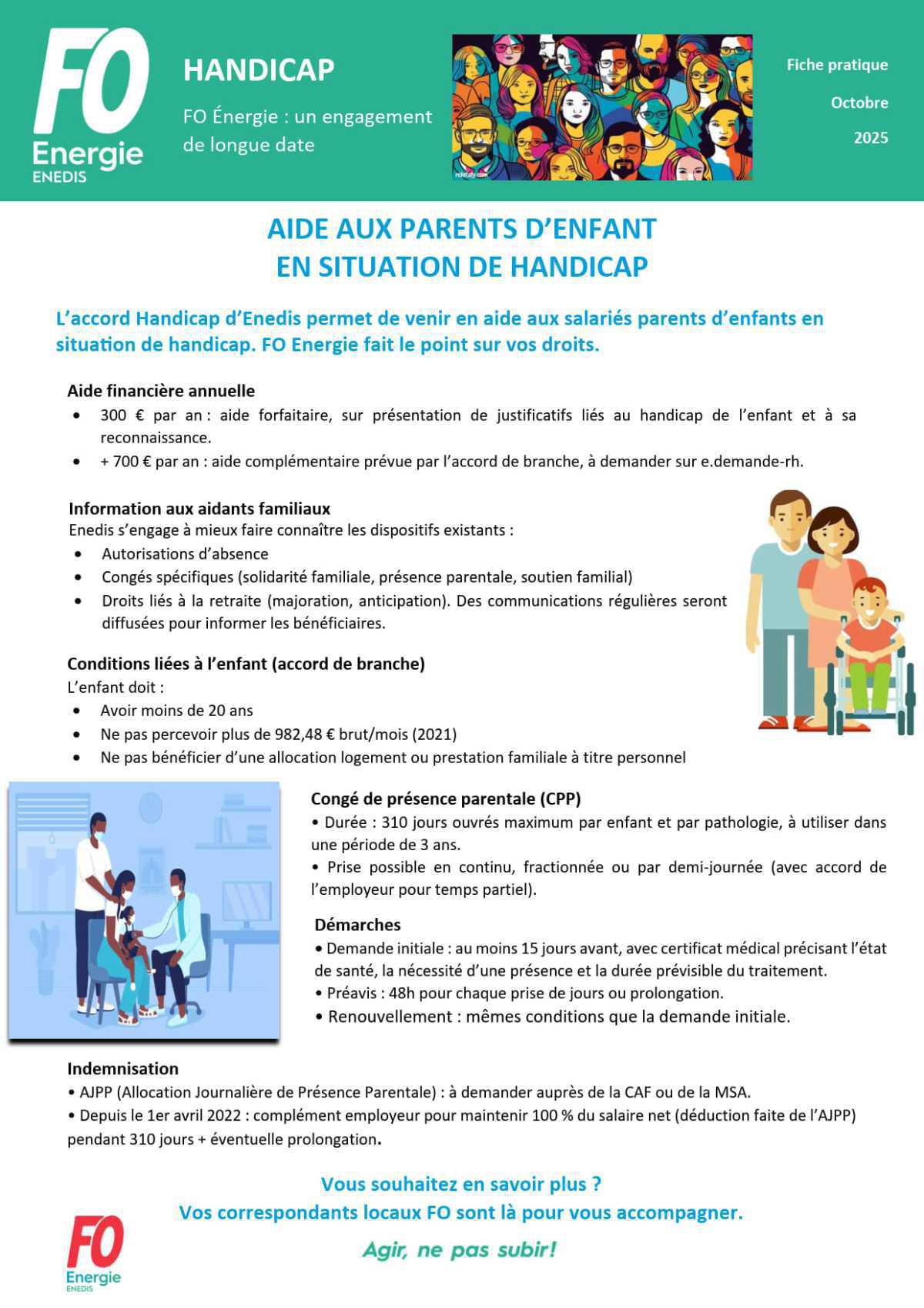 [Enedis] Aide aux parents d’enfant en situation de handicap