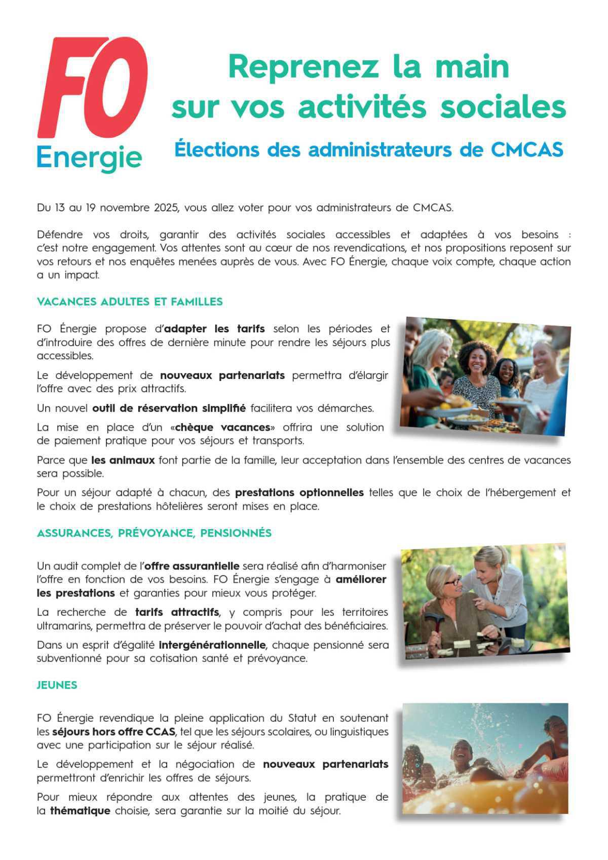 [Élections CMCAS 2025] Profession de foi