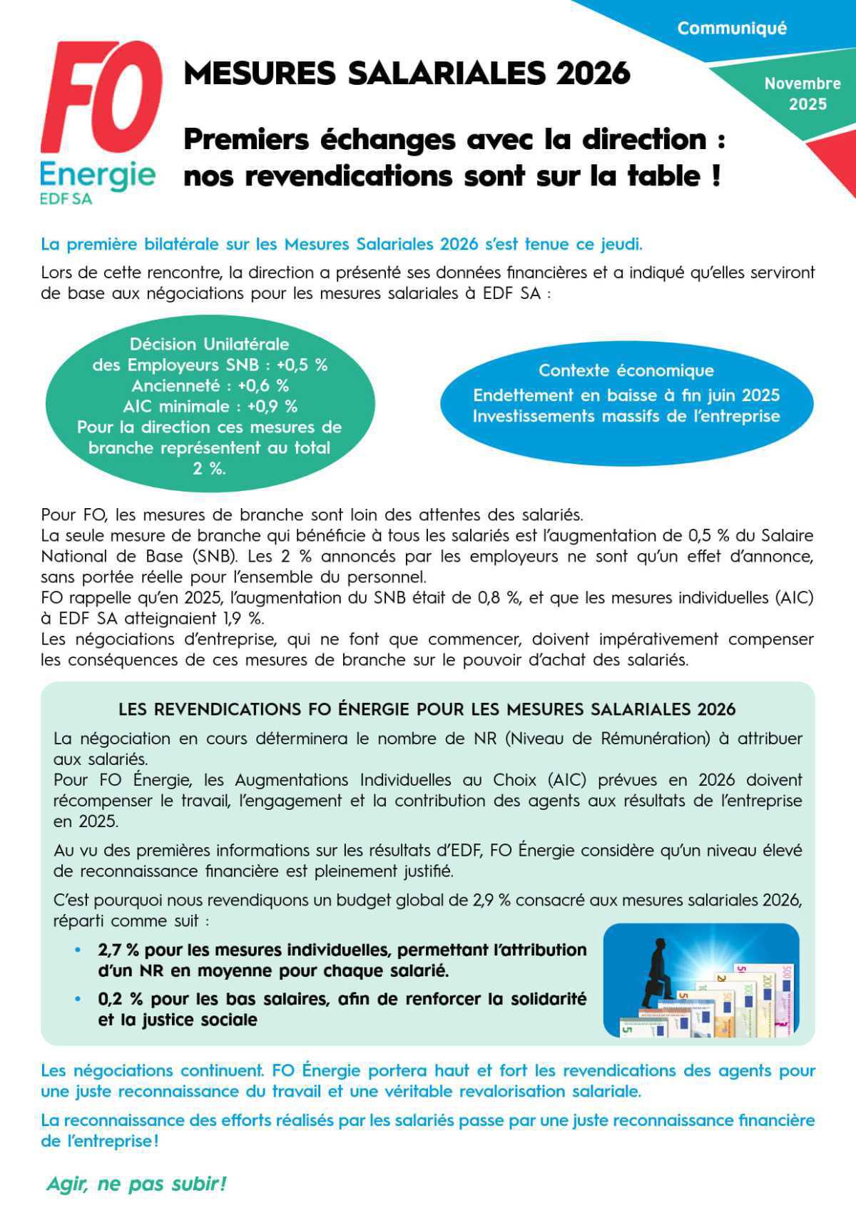 [EDF SA] Mesures salariales 2026