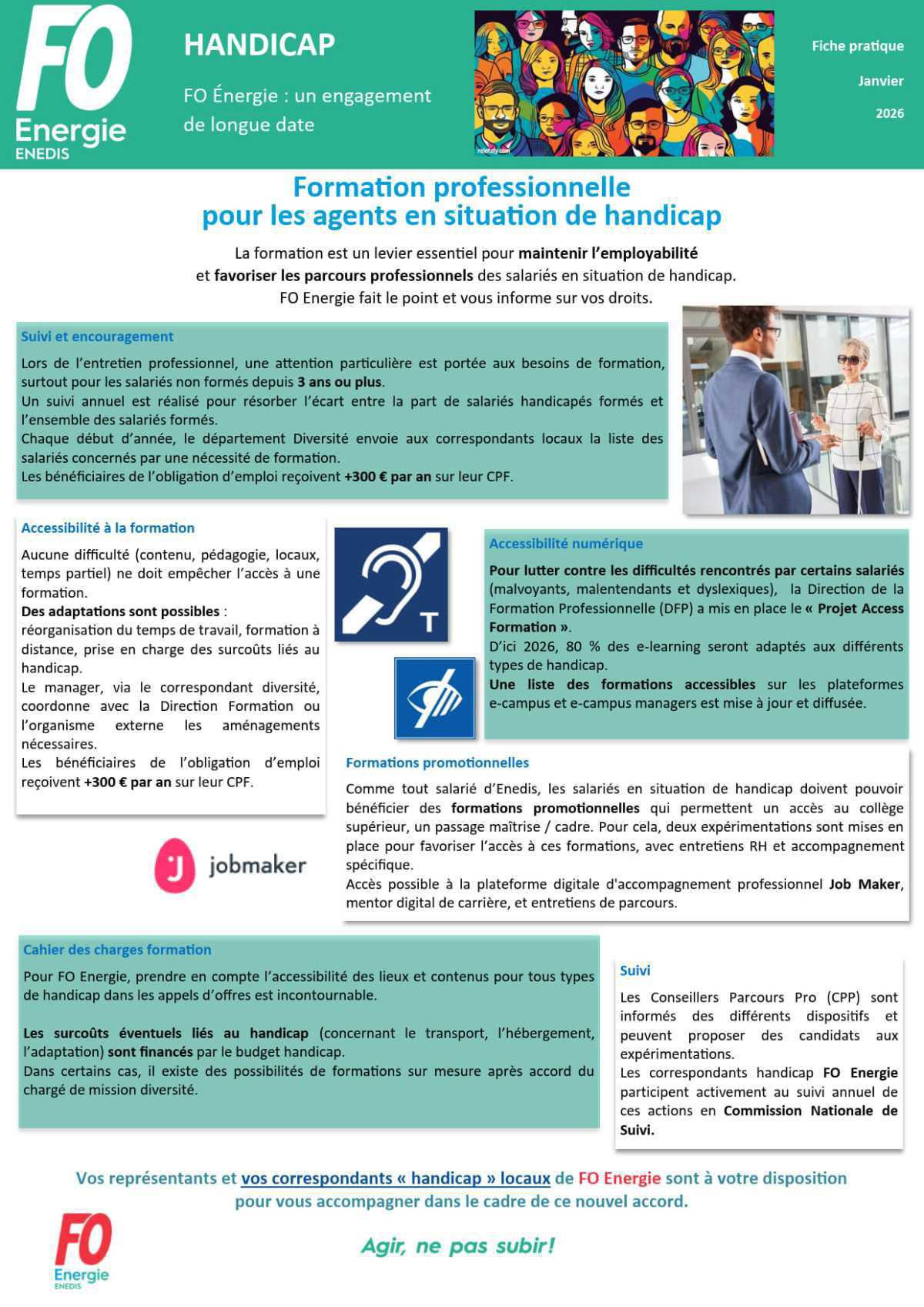 [Enedis] Formation professionnelle pour les agents en situation de handicap