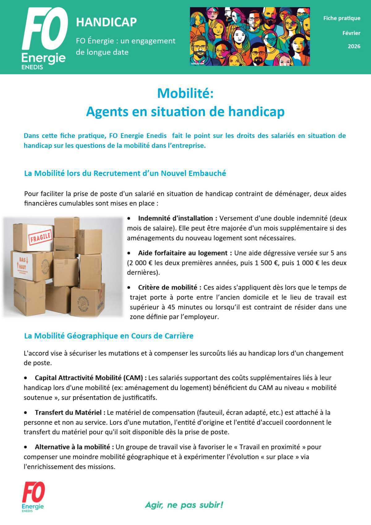 [Enedis] Handicap - Mobilité - Agents en situation de handicap