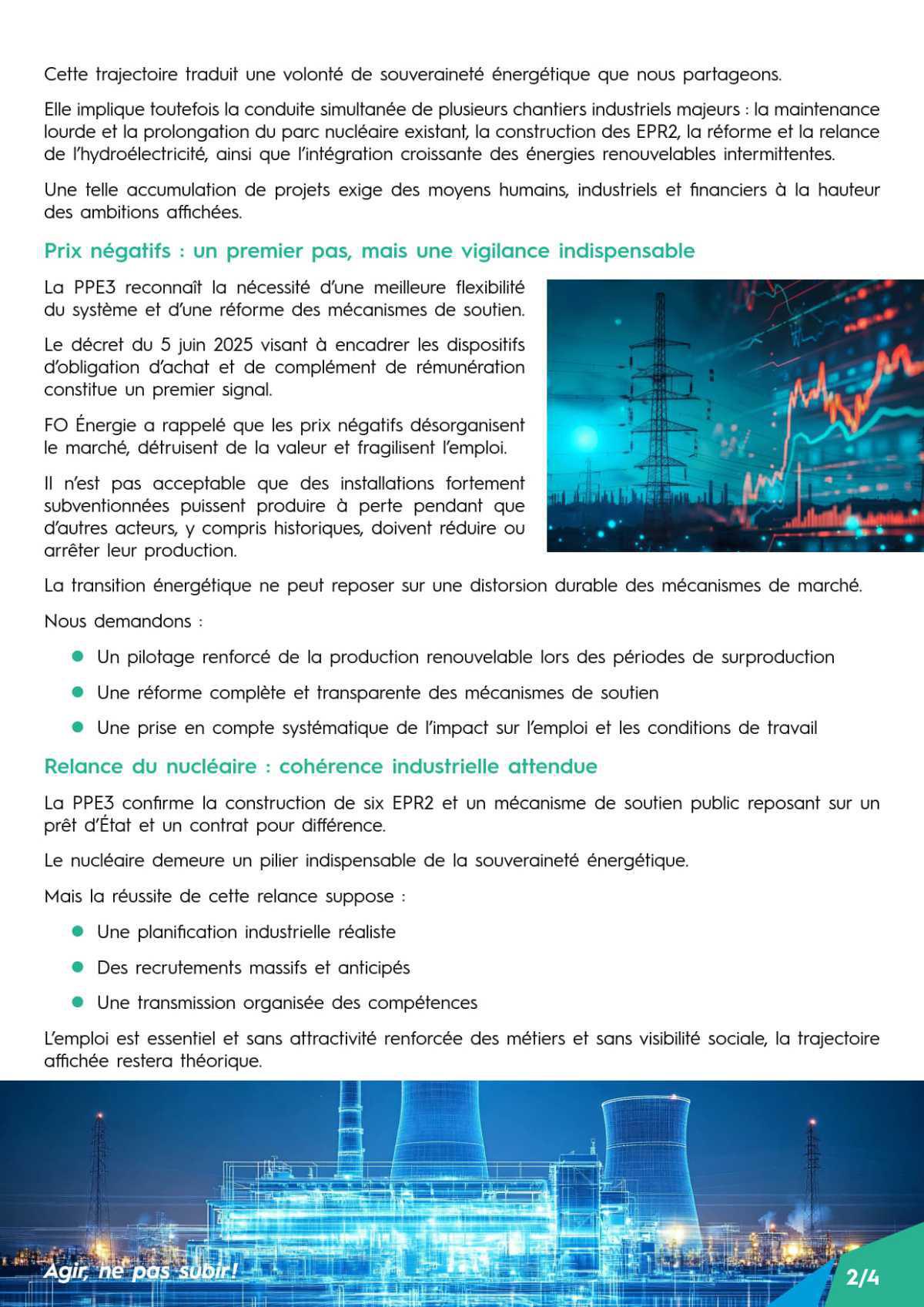 [PPE3] Des annonces structurantes, mais des exigences fortes pour garantir cohérence, emploi et souveraineté