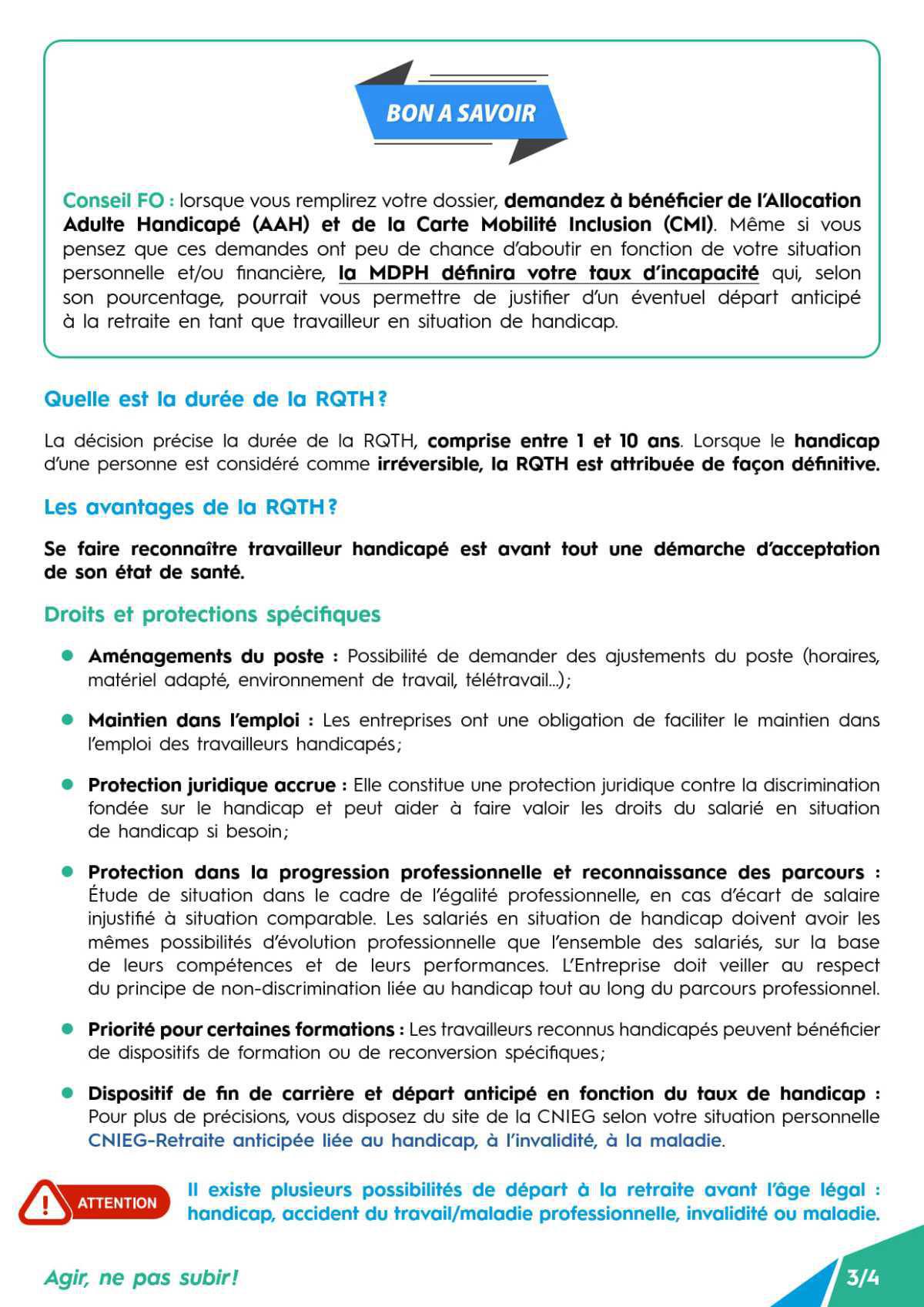 RQTH Comment se faire reconnaitre