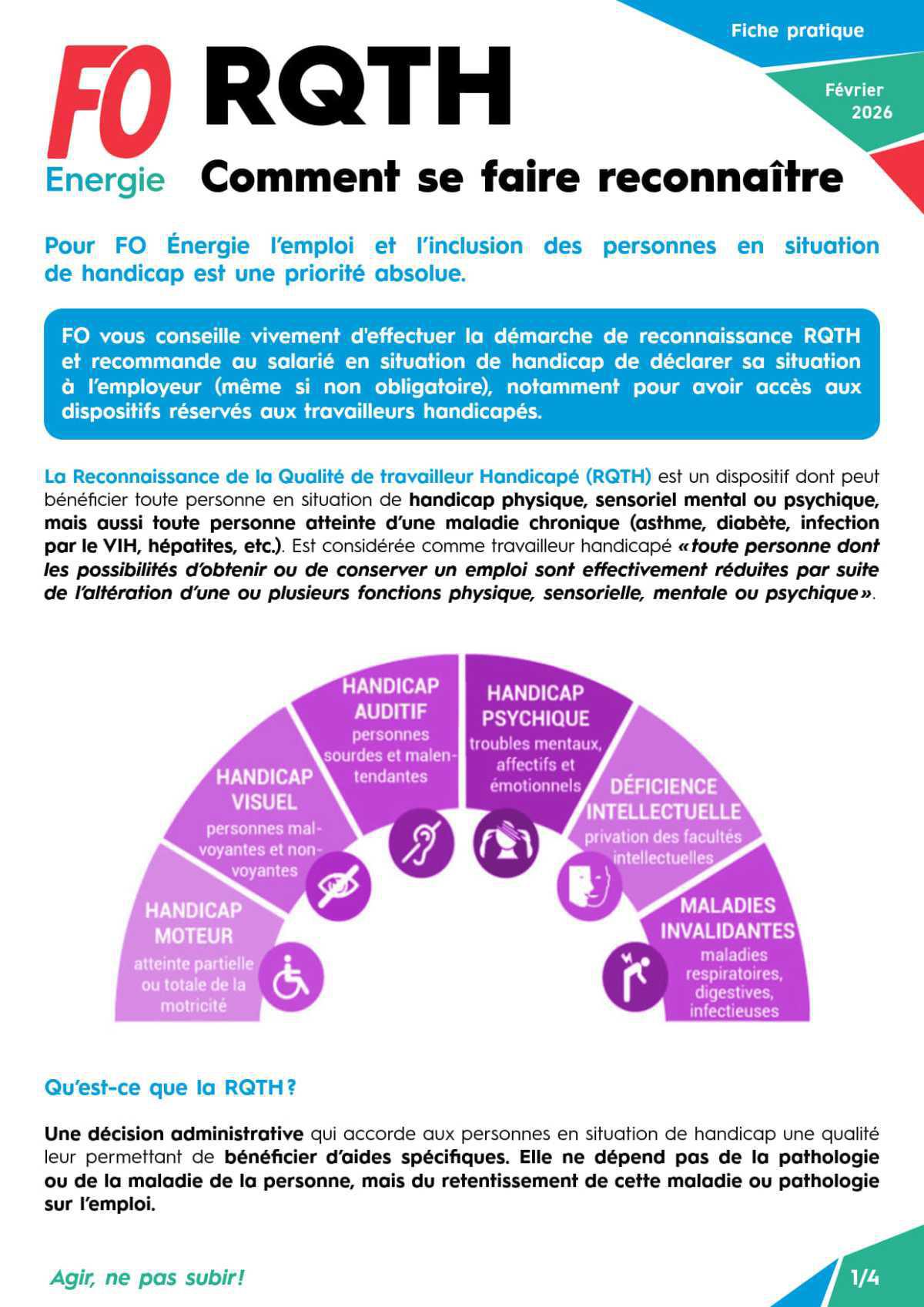 RQTH Comment se faire reconnaitre