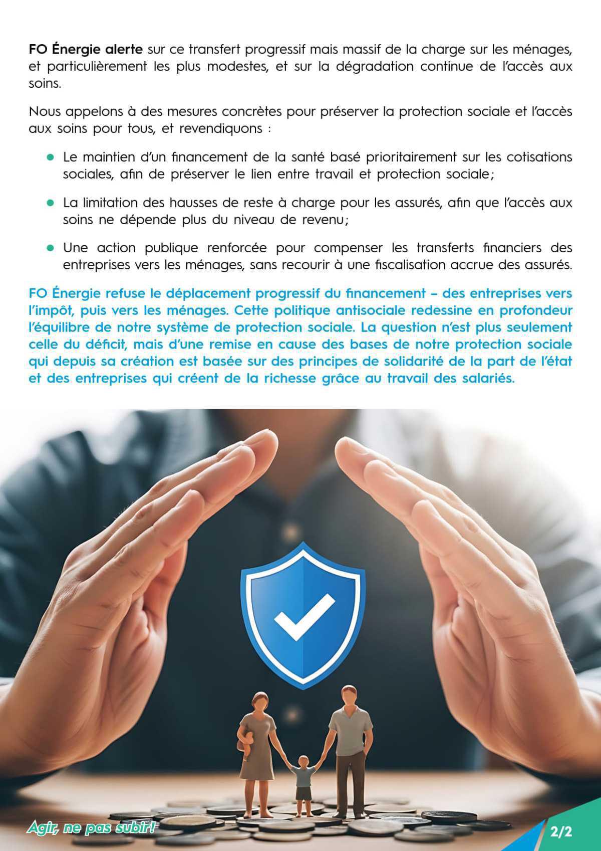 Financement protection sociale : Ce qui change au 1er mars 2026