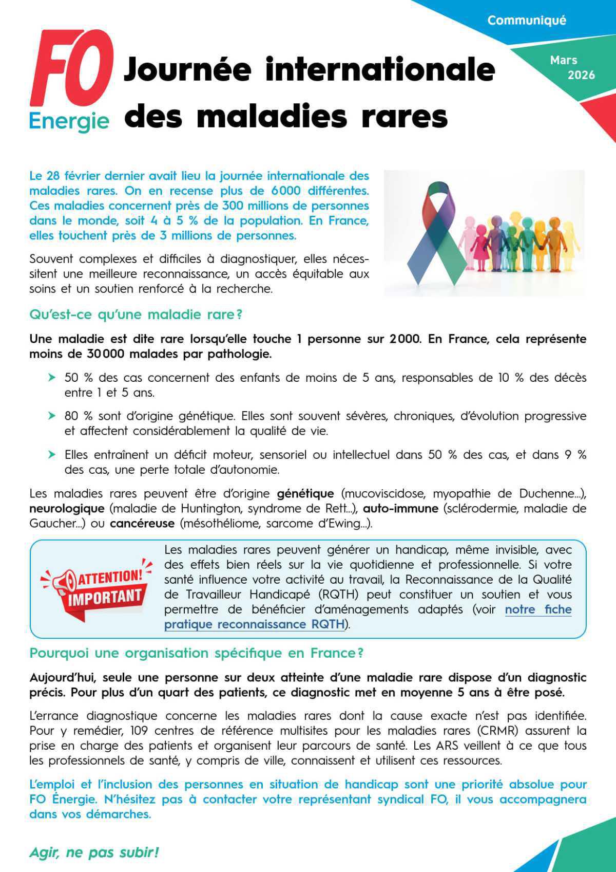 Journée internationale des maladies rares