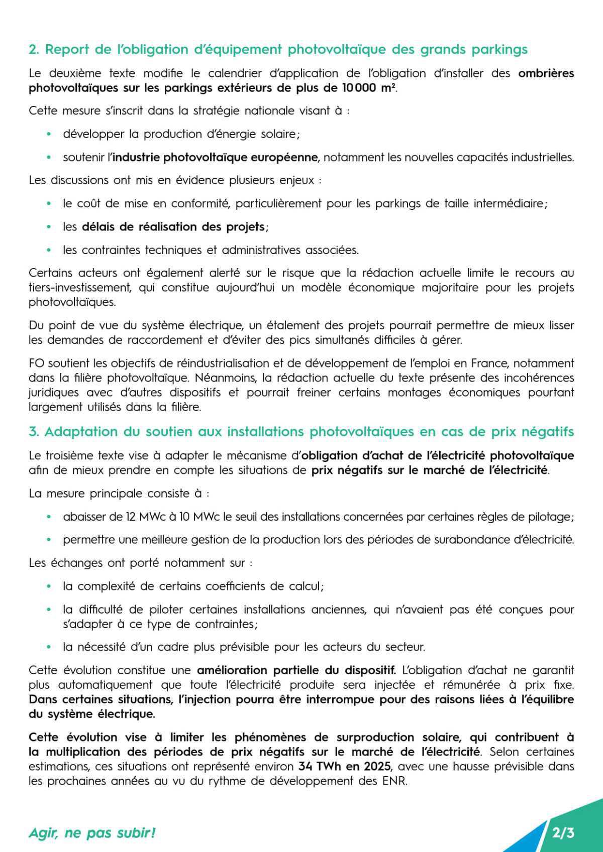 Conseil Supérieur de l'Energie - Séance du 03 mars 2026