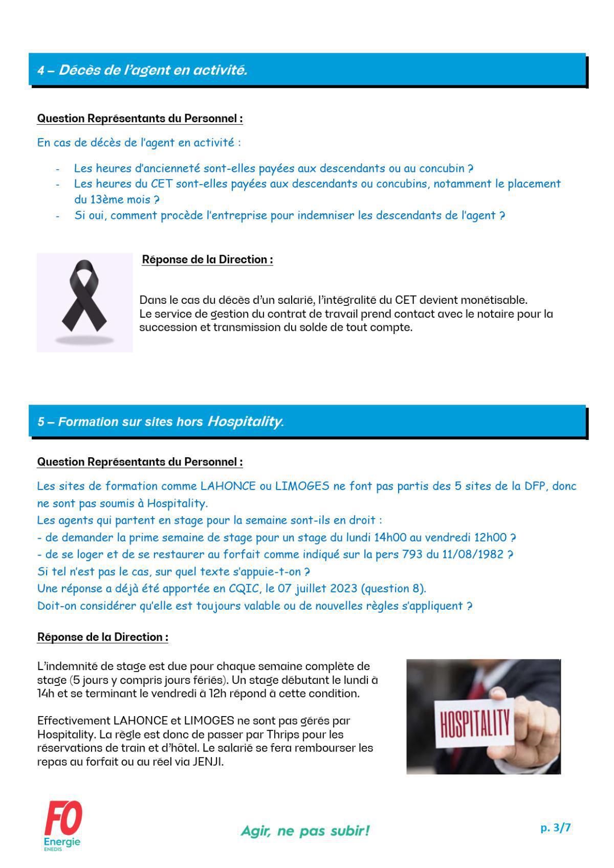 [CQIC] Commission Questions Individuelle et Collectives du 24 MARS 2026