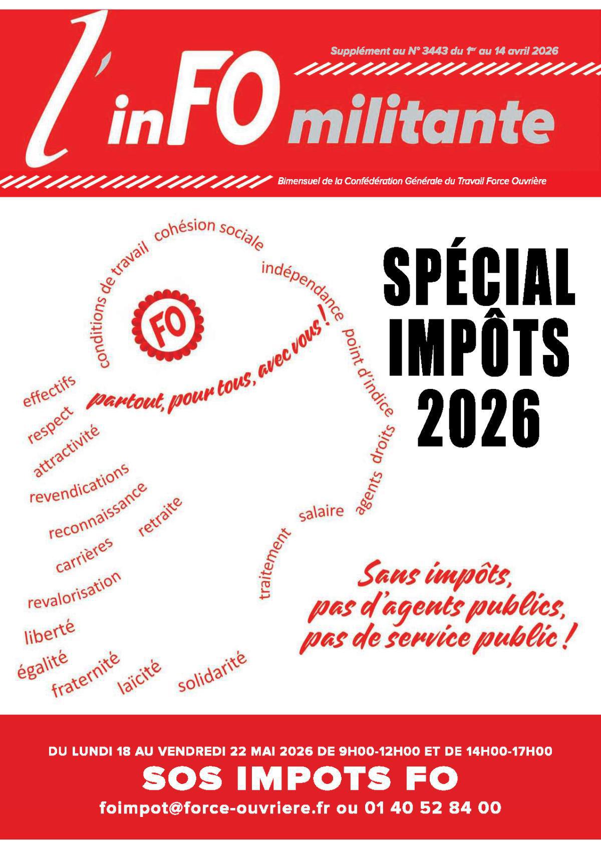 Spécial impôts FO 2026 Spécial impôts FO 2026