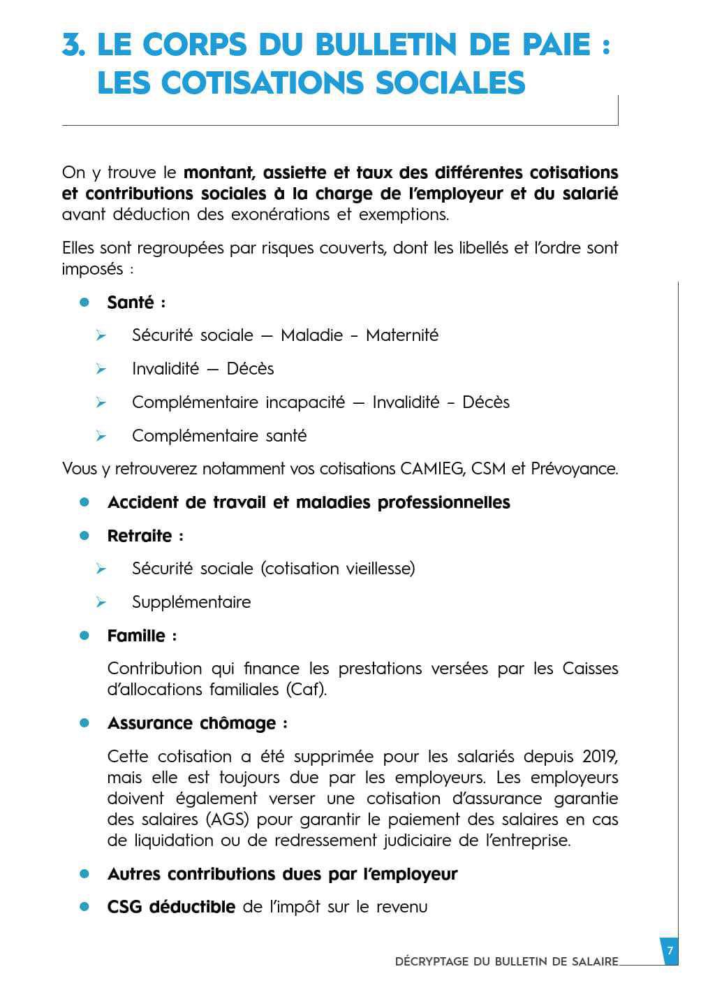 Dossier Fiche de paie - Décryptage FO Energie