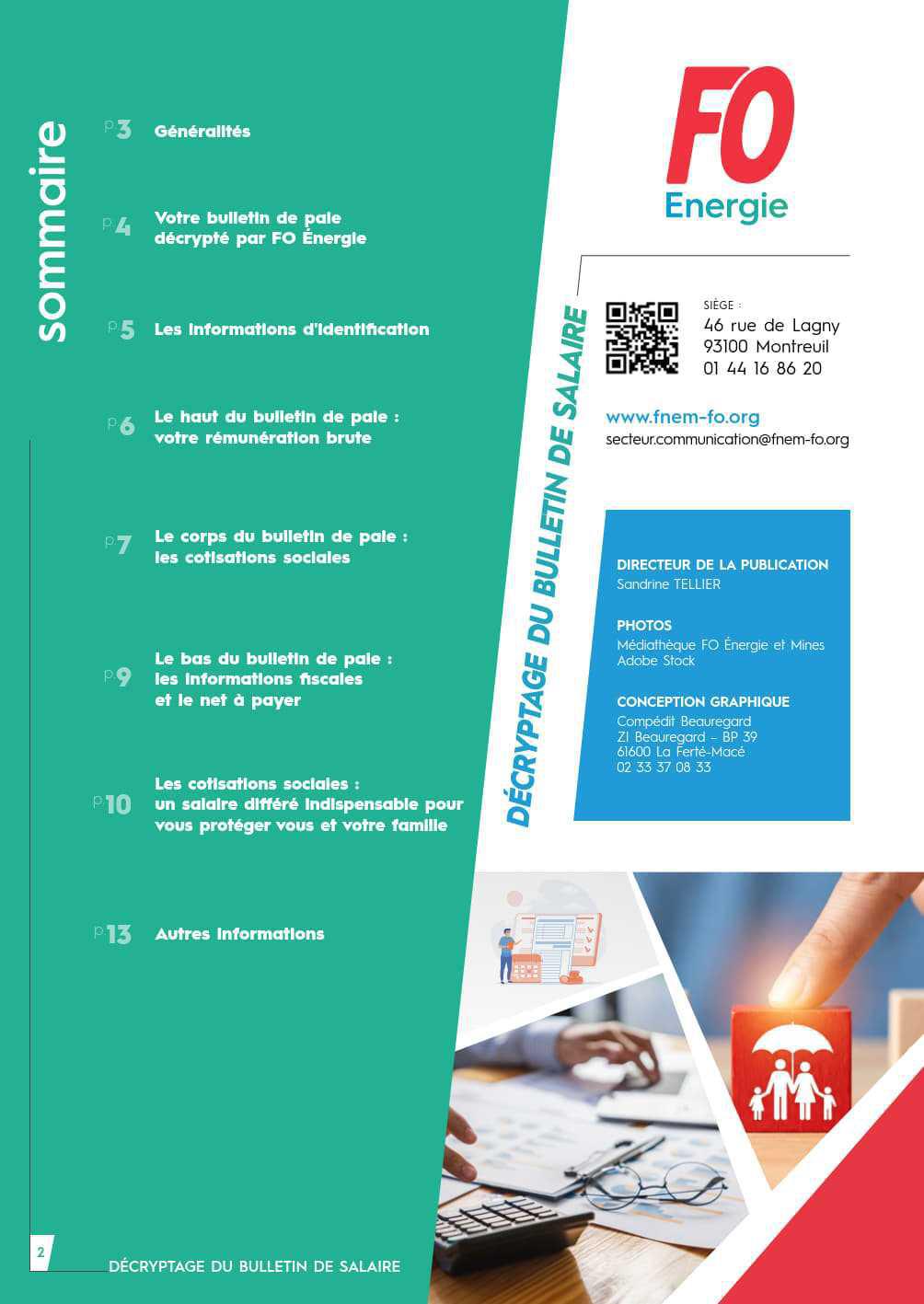 Dossier Fiche de paie - Décryptage FO Energie