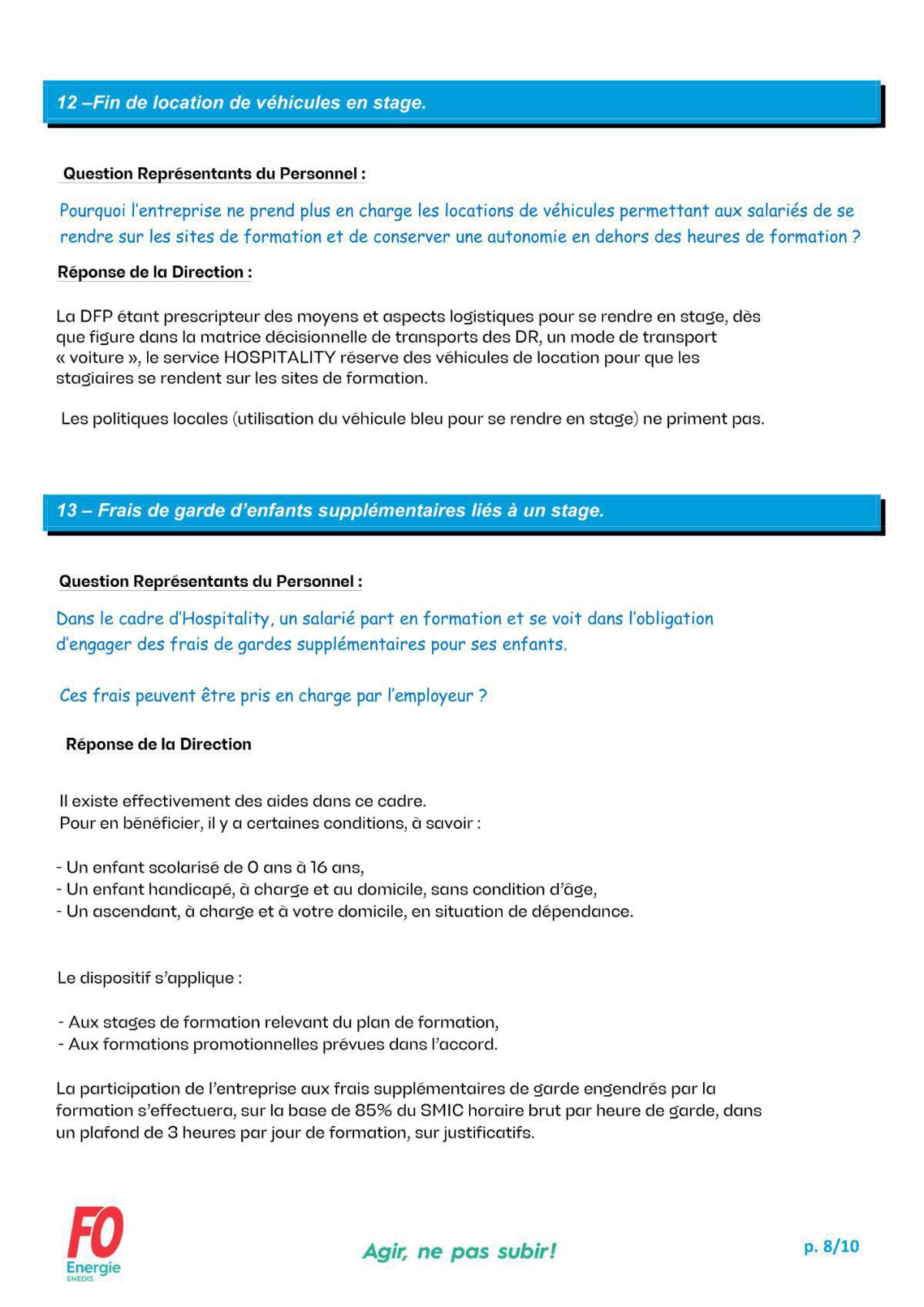 CQIC - Commission Questions Individuelles et collectives du 19 Mai 2026