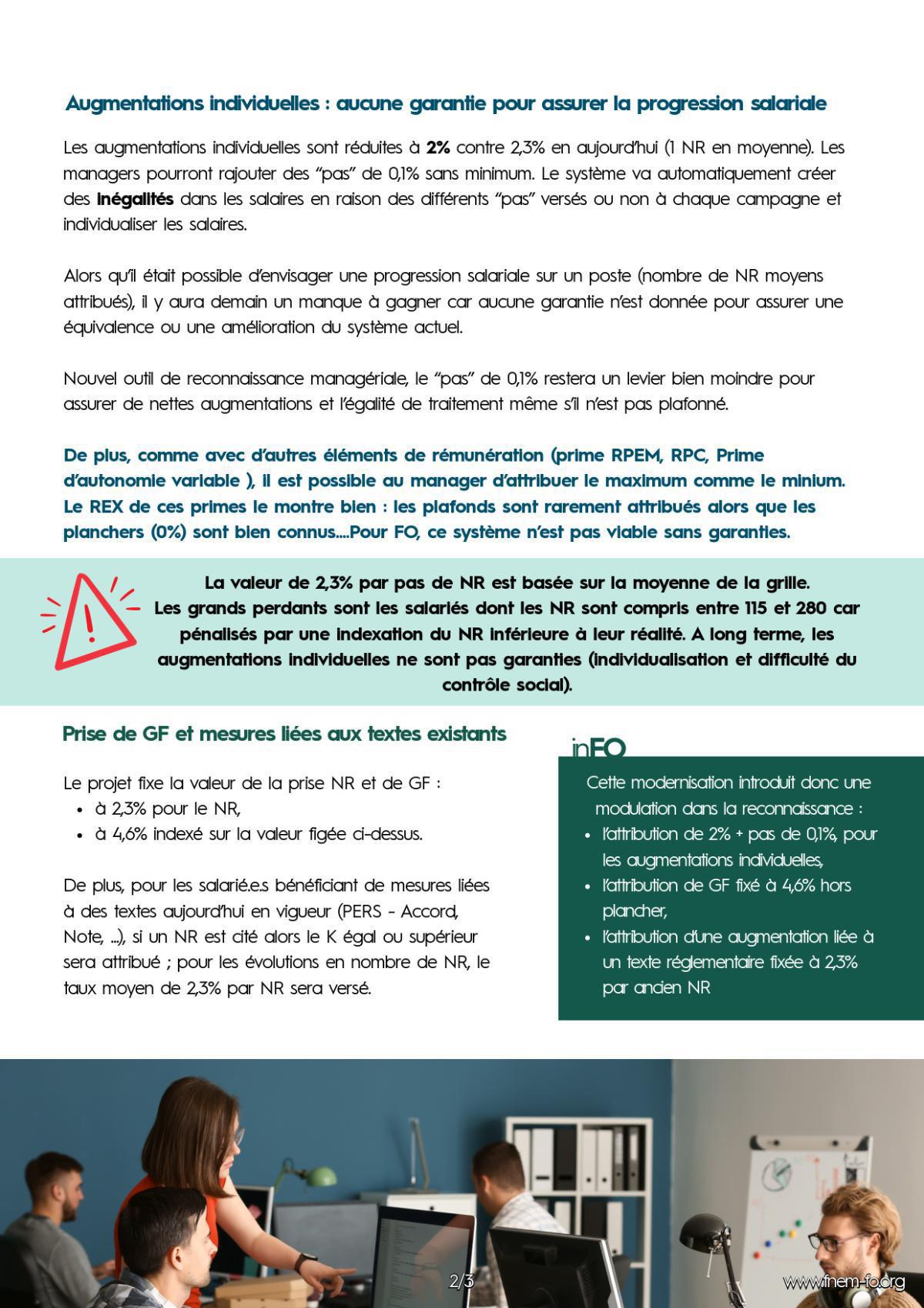 [EDF SA] Modernisation grille salariale 1/4 – Volet 1 Modifications de la grille