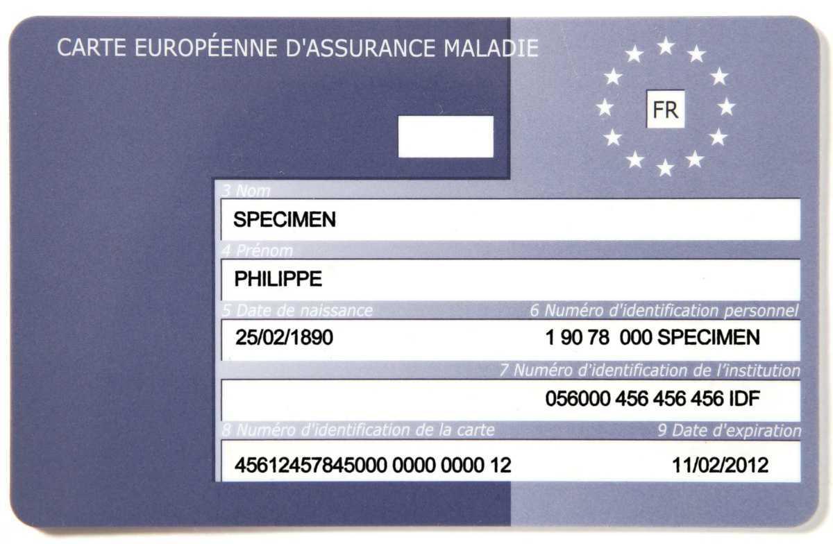 Carte européenne d’assurance maladie (CEAM)