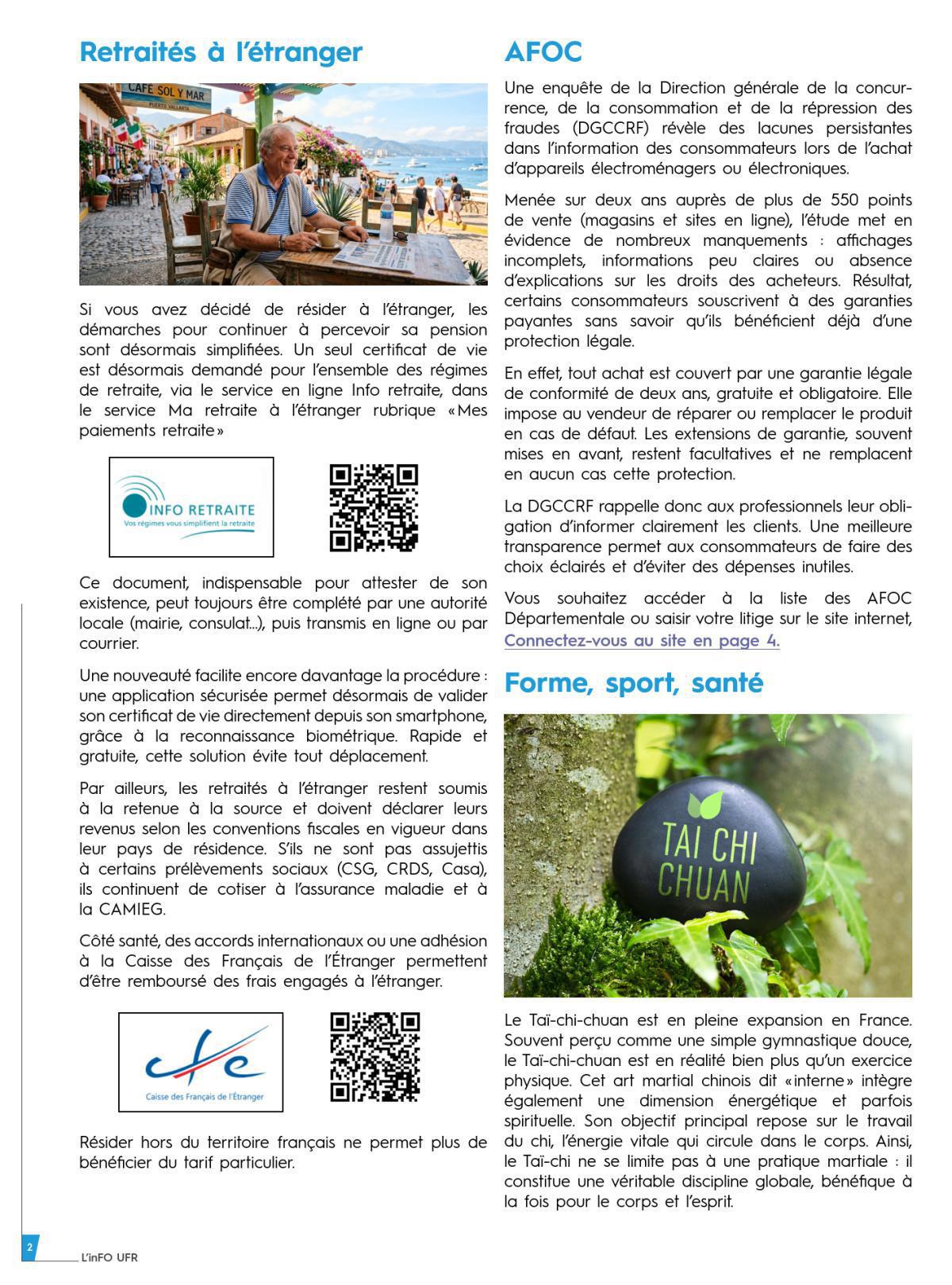 [UFR] L’inFO UFR n° 3