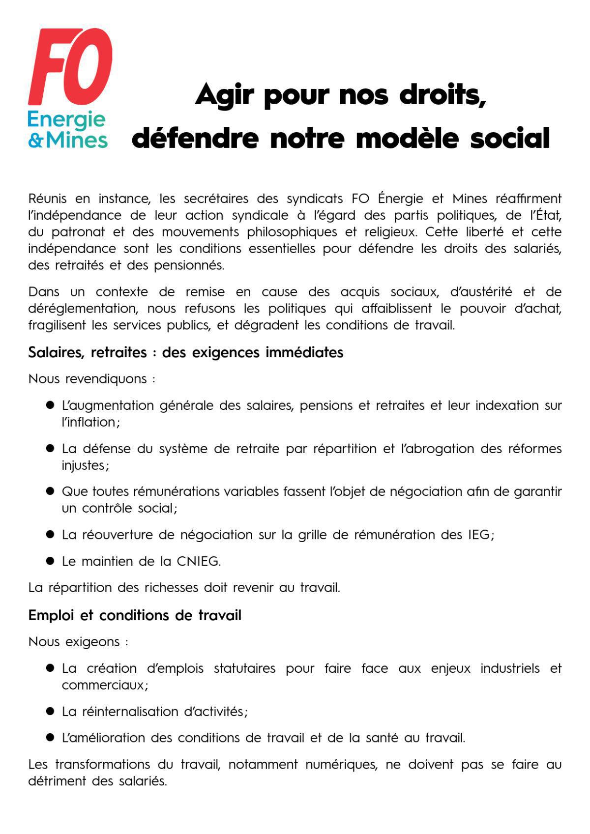 Agir pour nos droits, défendre notre modèle social