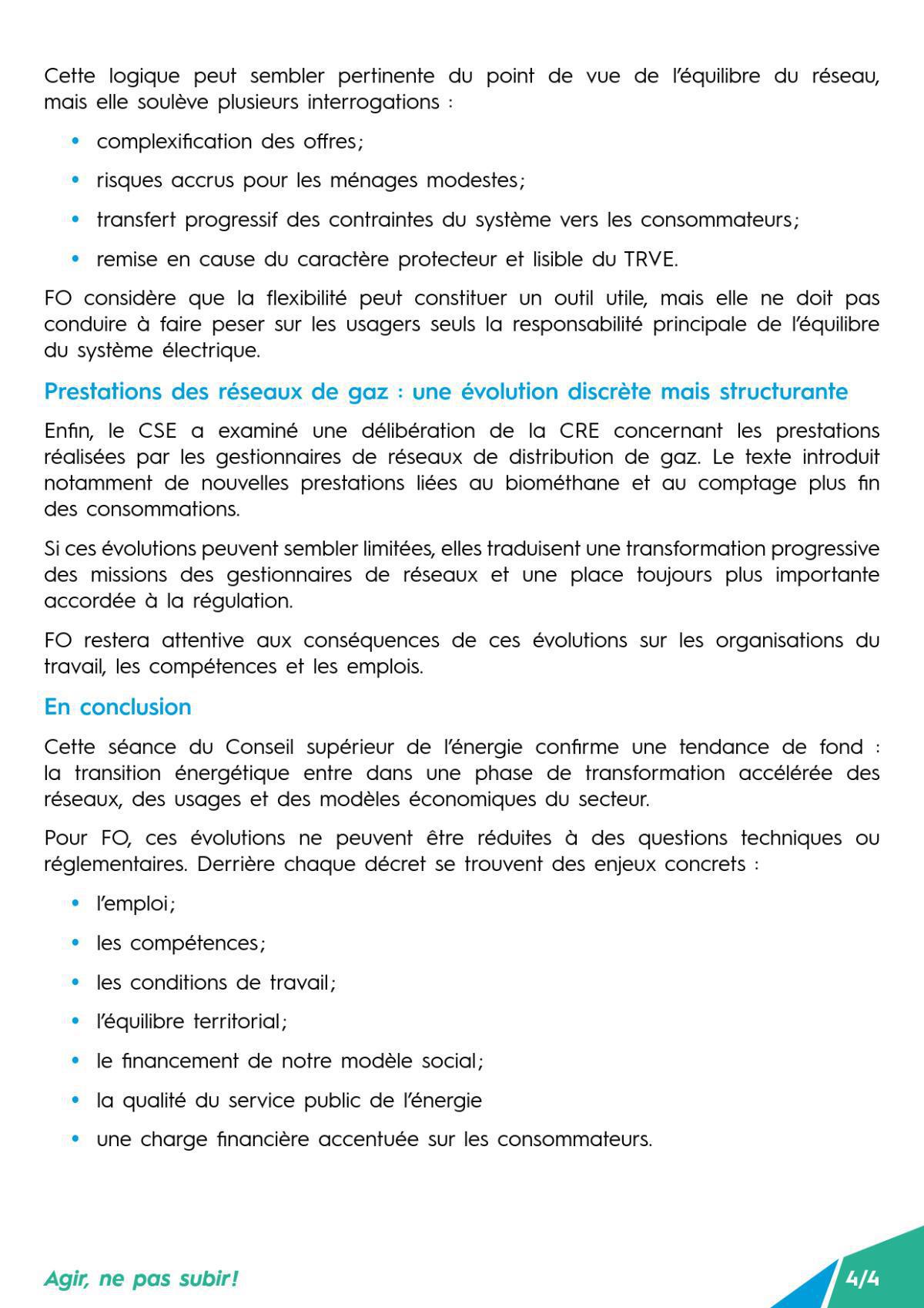 Conseil Supérieur de l’Énergie - Séance du 26 mai 2026